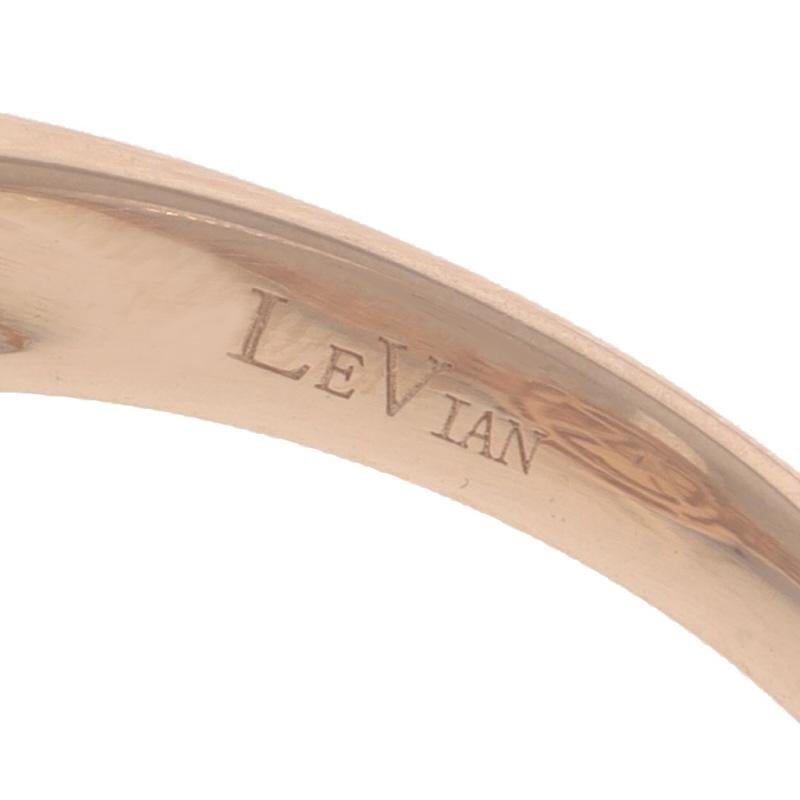 Le Vian Peacock Aquaprase & Diamond Ring - Rose Gold 14k Oval Cabochon 8.08ctw For Sale 2