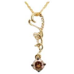 Le Vian Pendant Featuring 1/3 Cts. Chocolate Diamonds, 1/20 Cts.