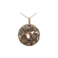 Le Vian Pendant Featuring 5 Cts. Chocolate Diamonds, 1/8 Cts. Vanilla Diamonds