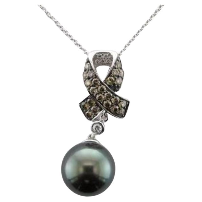 Le Vian Pendant featuring Black Pearl Vanilla Diamonds , Chocolate Diamonds For Sale