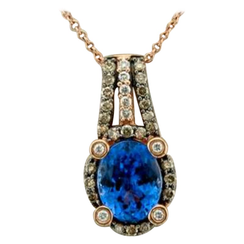 Le Vian Pendant Featuring Blueberry Tanzanite Chocolate Diamonds