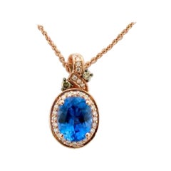 Le Vian Pendant Featuring Blueberry Tanzanite Chocolate Diamonds