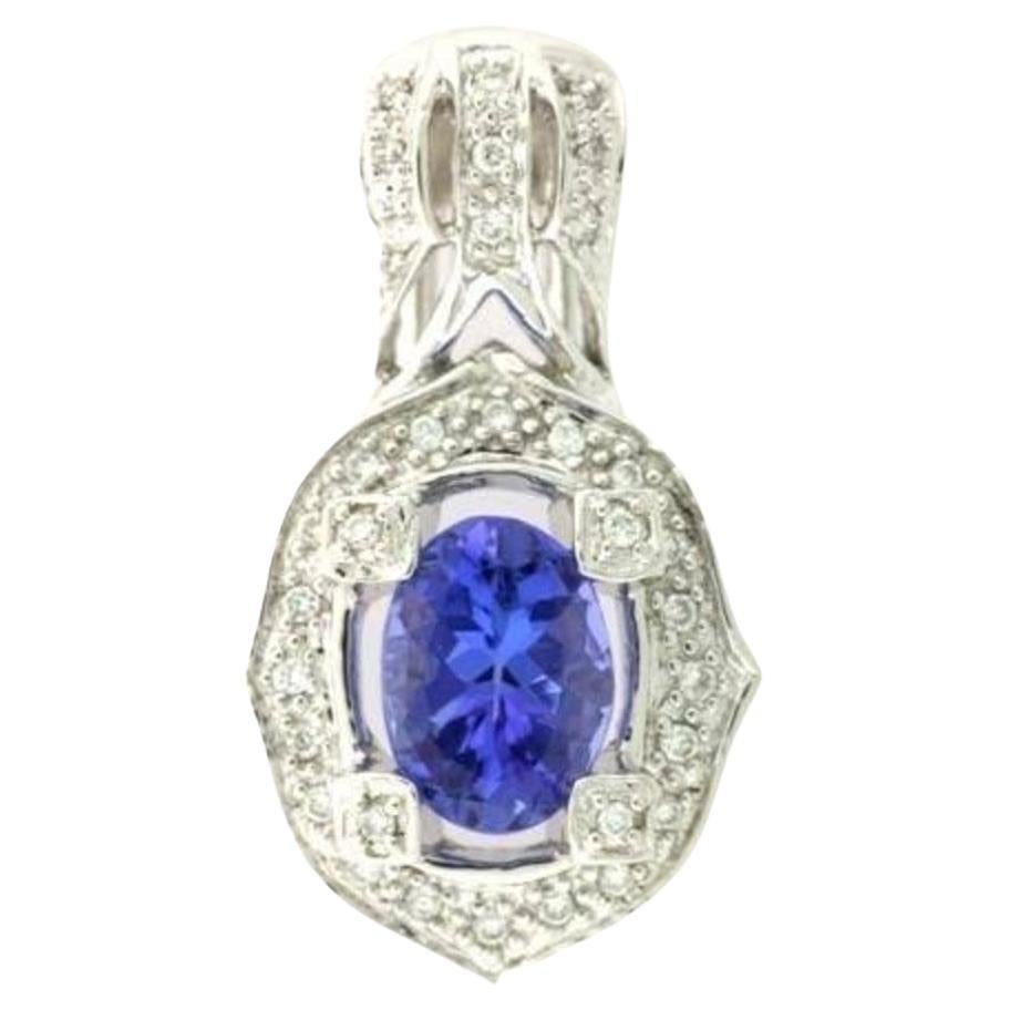Le Vian Pendant Featuring Blueberry Tanzanite Vanilla Diamonds Set in 14k
