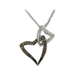 Le Vian-Anhnger mit Schokoladen-Diamanten und Vanilla-Diamantenbesatz