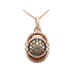 Le Vian Pendant Featuring Chocolate Diamonds, Vanilla Diamonds Set