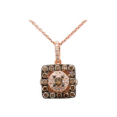Le Vian Pendant Featuring Chocolate Diamonds, Vanilla Diamonds Set