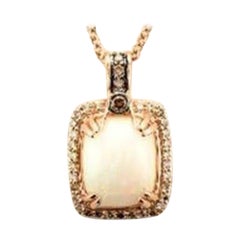 Le Vian Pendant Featuring Cinnamon Citrine Chocolate Diamonds, Nude Diamonds
