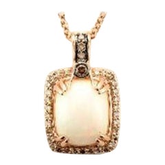 Le Vian Pendant Featuring Neopolitan Opal Chocolate Diamonds, Nude Diamonds