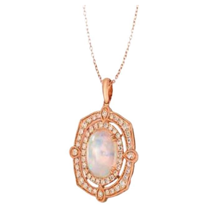Le Vian Pendant featuring Neopolitan Opal Nude Diamonds set in 14K Strawberry