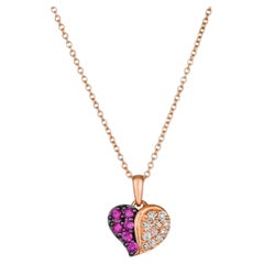 Le Vian Pendant Featuring Passion Ruby Nude Diamonds Set in 14k Strawberry