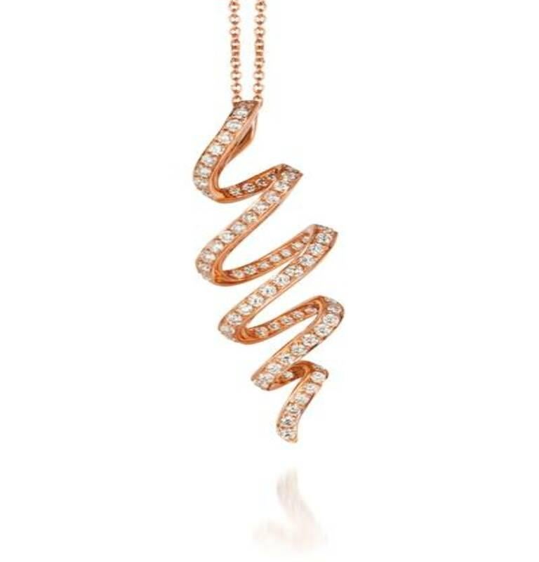 Le Vian® Pendant featuring 5/8 cts. Vanilla Diamonds® set in 14K Strawberry Gold®
