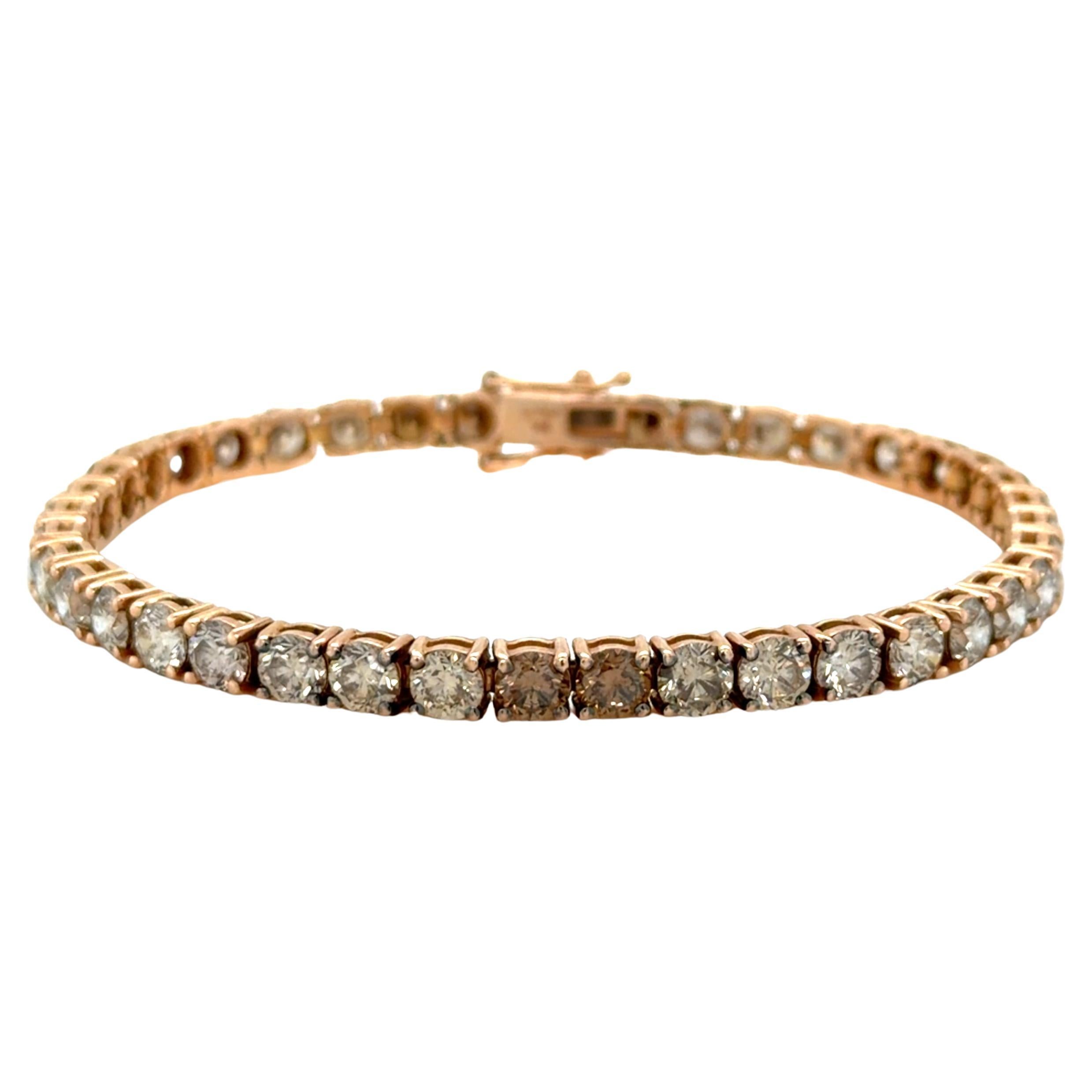 Le Vian, Pulsera de Diamantes Ombre de Chocolate y Champán de la Alfombra Roja en venta