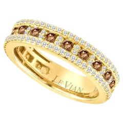 Le Vian Red Carpet Ring mit Schokoladen-Diamanten, Vanille-Diamanten-Set