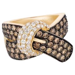 Le Vian Red Carpet Ring featuring Chocolate Diamonds , Vanilla Diamonds set 