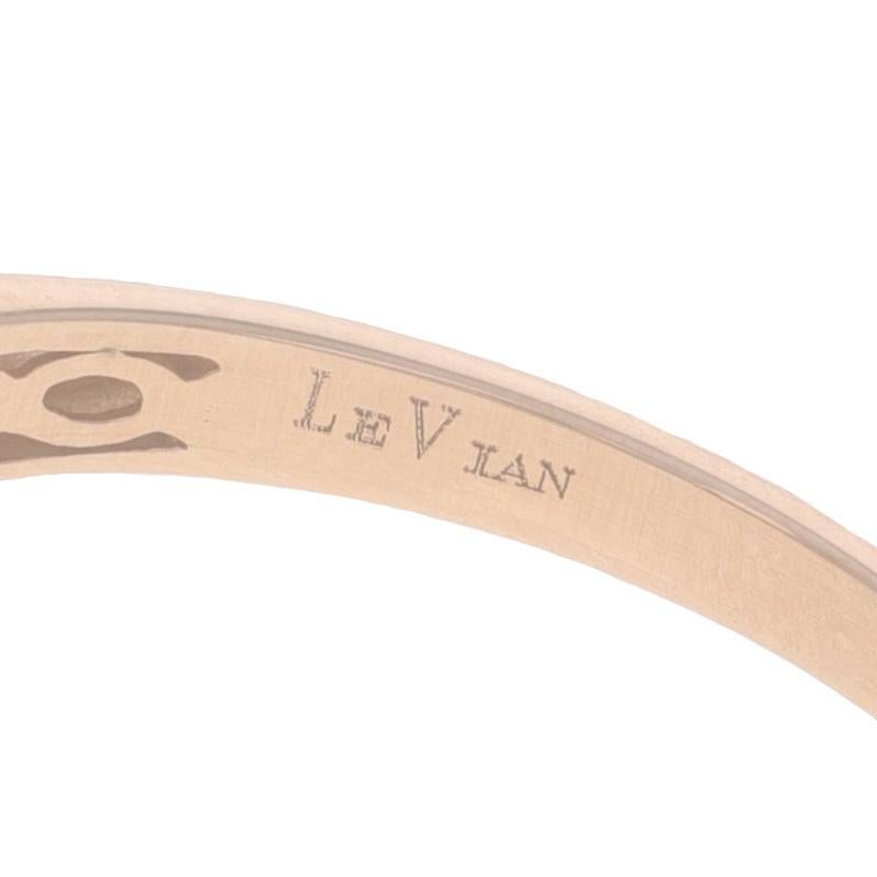 Le Vian, bague bypass halo de grenats rhodolites et diamants en or rose 14 carats, 2,10 ctw en vente 2