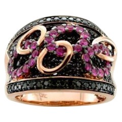 Le Vian-Ring mit 5/8 Karat. Bubble Gummi-Saphir, 1 1/4 Karat.