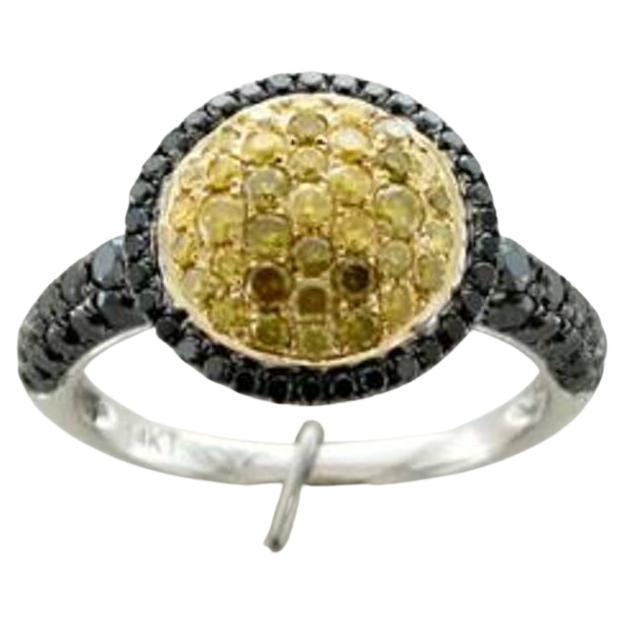 Le Vian Ring Featuring Blackberry Diamonds, Goldenberry Diamonds Set in 14k