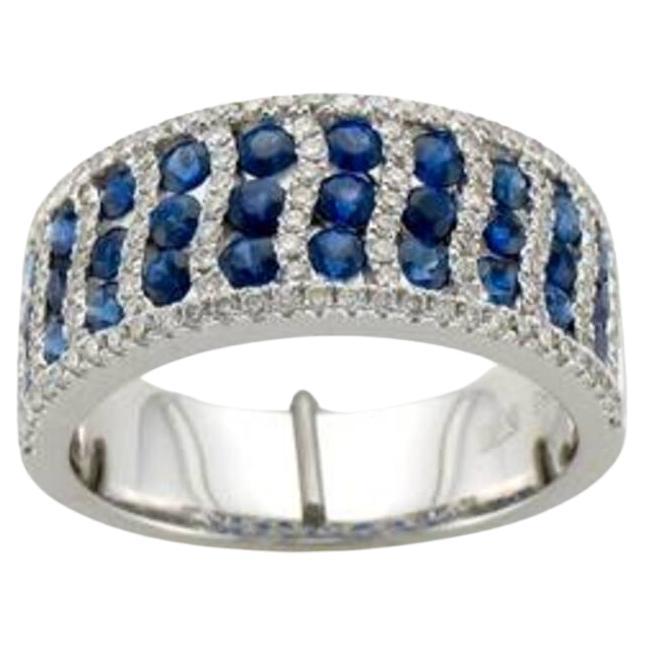 Le Vian Ring featuring Blueberry Sapphire Vanilla Diamonds set in 14K Vanilla For Sale