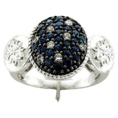 Le Vian Ring Featuring Blueberry Sapphire, White Sapphire Set in 14k Vanilla