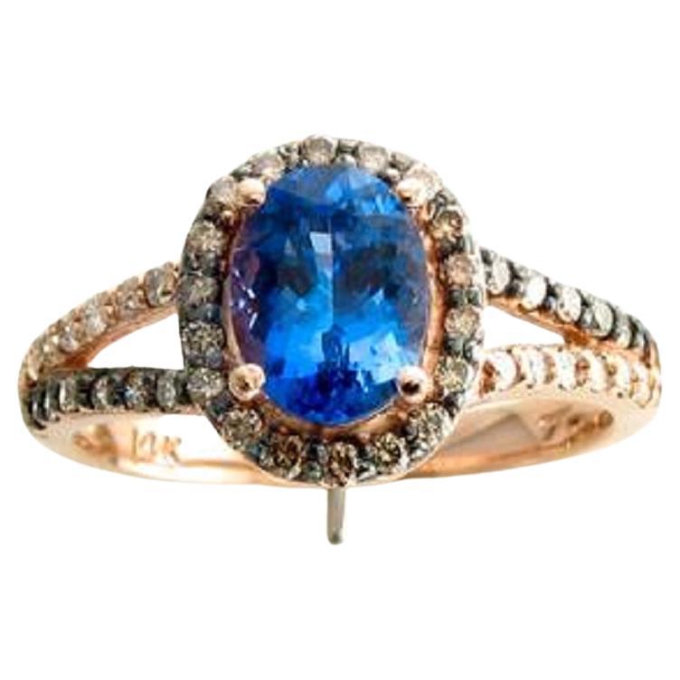 Le Vian Ring featuring Blueberry Tanzanite Chocolate Diamonds, Vanilla Diamond