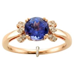 Le Vian Ring Featuring Blueberry Tanzanite Nude Diamonds Set