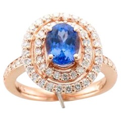 Used Le Vian Ring Featuring Blueberry Tanzanite Vanilla Diamonds Set