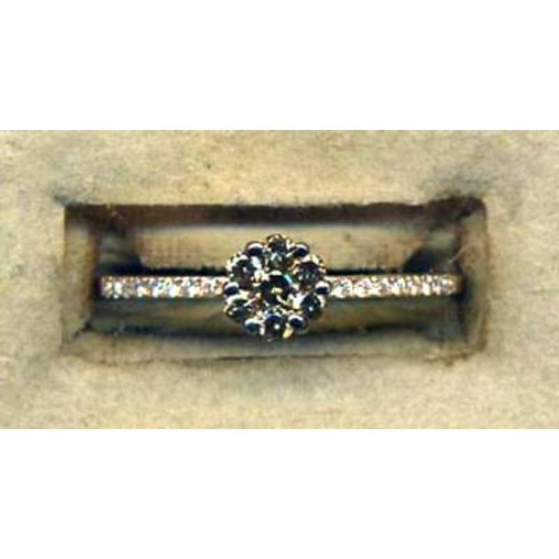 Le Vian Ring Featuring Chocolate Diamonds, Nude Diamonds Set in 14K For Sale