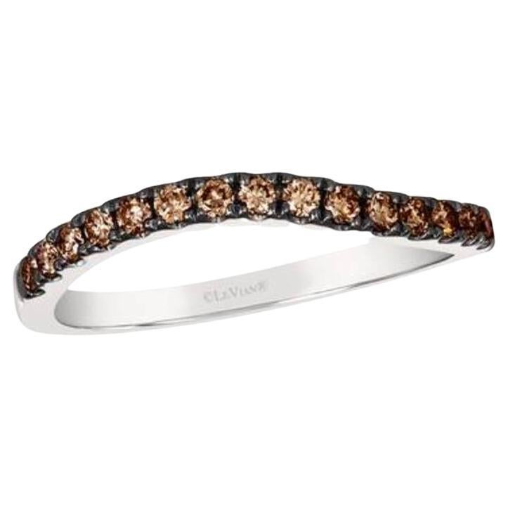 Le Vian Ring mit schokoladenbraunen Diamanten in 14K Vanilla-Gold gefasst