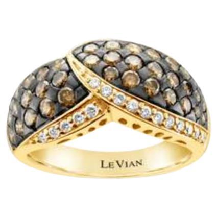 Le Vian Ring Featuring Chocolate Diamonds, Vanilla Diamonds For Sale