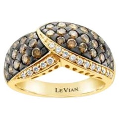 Ring von Le Vian mit schokoladenbraunen Diamanten und vanillefarbenen Diamanten