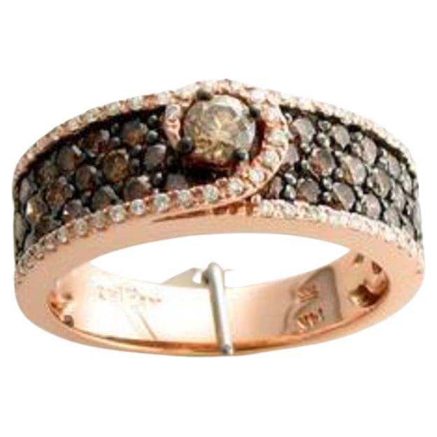 Le Vian Ring Featuring Chocolate Diamonds, Vanilla Diamonds Set in 14K