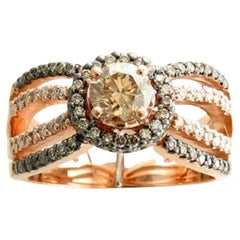 Le Vian Ring featuring Chocolate Diamonds, Vanilla Diamonds set in 14K