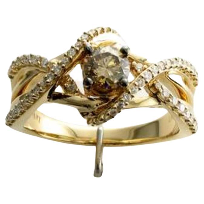 Le Vian Ring Featuring Chocolate Diamonds, Vanilla Diamonds Set in 14k