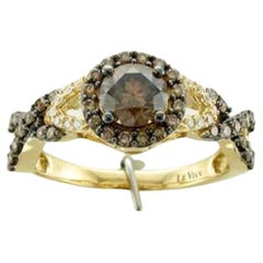 Le Vian Ring Featuring Chocolate Diamonds, Vanilla Diamonds Set in 14k