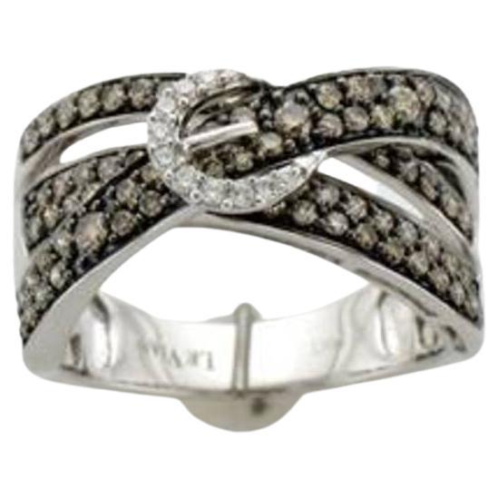 Le Vian Ring Featuring Chocolate Diamonds, Vanilla Diamonds Set in 14k