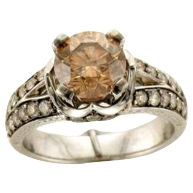 Le Vian Ring Featuring Chocolate Diamonds, Vanilla Diamonds Set in 14K