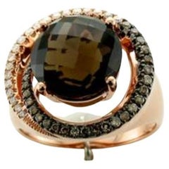 Le Vian Ring featuring Chocolate Quartz Chocolate Diamonds , Vanilla Diamonds
