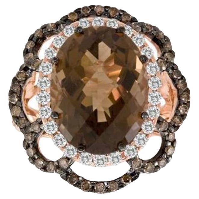 Le Vian Ring featuring Chocolate Quartz Vanilla Diamonds , Chocolate Diamonds For Sale