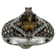 Le Vian-Ring mit schokoladenbraunem Tansanit und Schokoladendiamanten