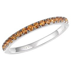Le Vian Ring Featuring Cinnamon Citrine Set in 14k Vanilla Gold