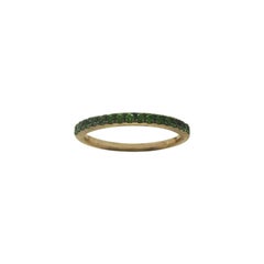 Le Vian Ring Featuring Forest Green Tsavorite Set in 14k Strawberry Gold