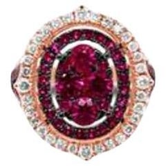 Le Vian Ring Featuring Passion Ruby Nude Diamonds Set in 14K