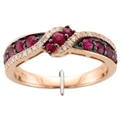 Le Vian Ring mit Passion Rubin Vanilla Diamanten in 14K Erdbeer gefasst 