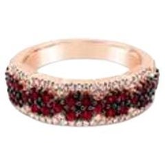 Le Vian Ring Featuring Passion Ruby Vanilla Diamonds Set in 14K
