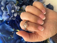 Le Vian Ring Featuring Peach Morganite Nude Diamonds, Chocolate Diamonds