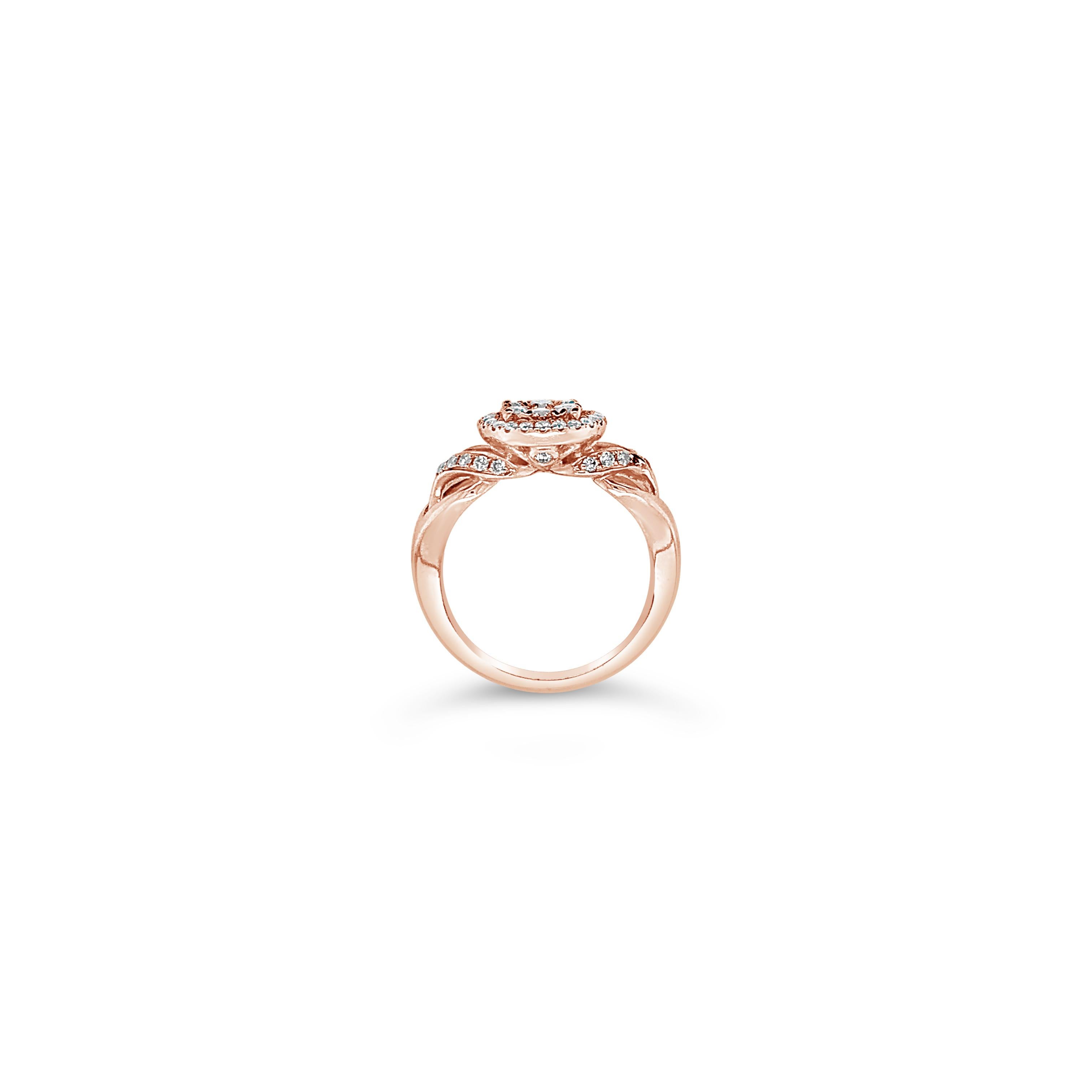 Le Vian® Ring featuring .74 cts. Vanilla Diamonds® set in 14K Strawberry Gold®

Diamonds Breakdown:
.74 cts White Diamonds

Gems Breakdown:
None

Ring may or may not be sizable, please feel free to reach out with any questions!

Item comes with a Le