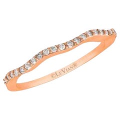 Le Vian Ring Featuring Vanilla Diamonds Set in 14k Strawberry Gold