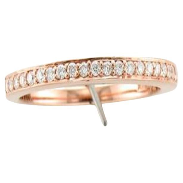 Le Vian Ring Featuring Vanilla Diamonds Set in 14k Strawberry Gold For Sale