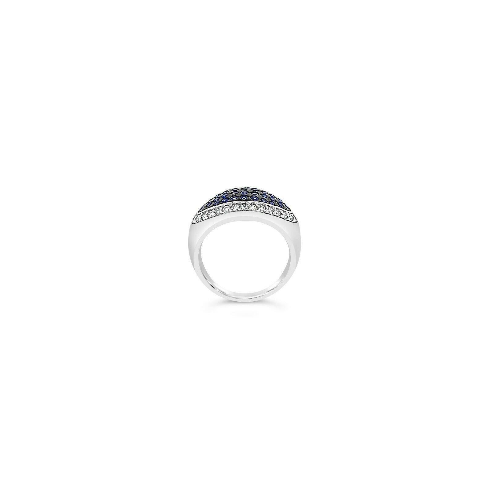 Le Vian® Ring w/ Ceylon Sapphire, Vanilla Diamonds® set in 14K Vanilla Gold®