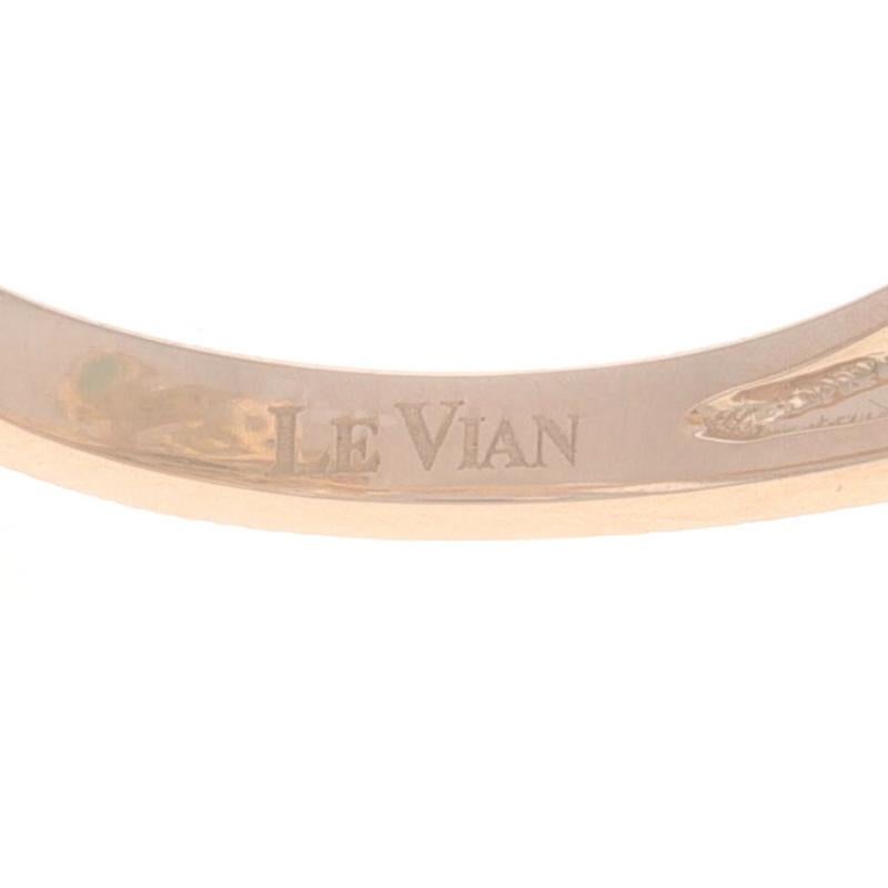 Le Vian Smoky Quartz Citrine Garnet Topaz Emerald Ring - Rose Gold 14k 6.85ctw For Sale 1